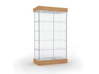 Витрина на основе стекла «Селена» с освещением