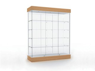 Витрина на основе стекла «Селена» с освещением